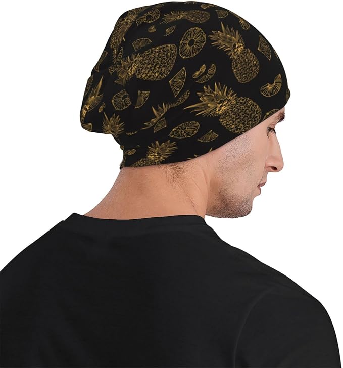 Beanie Hat Skull Cap Chemo Hat Slouchy Cap Headwear Stretch Knitted Hats - Image 8