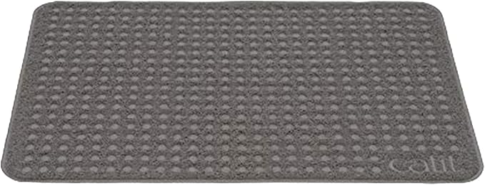 Catit Large Cat Litter Mat – Gentle on Paws, Traps Loose Litter, Easy by Catit