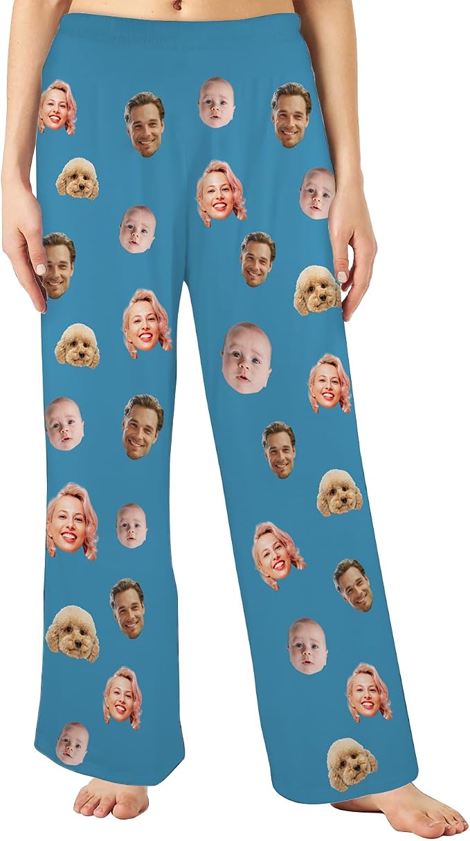Personalized Pajamas, Custom Pajama Pants by BTPEStylishCreations