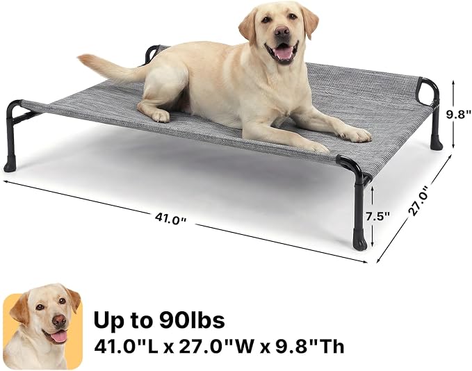 Veehoo Outdoor Elevated Dog Bed - Image 6