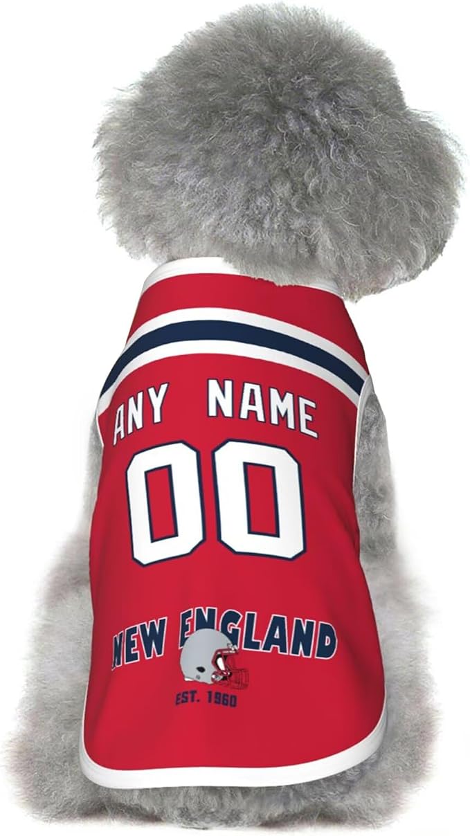 New ENGL and Dog Clothes Jersey Pet Jersey Customized Any Name & Number S-5XL - Image 2