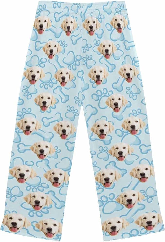 Custom Face Pajamas Pants Personalized Nightwear Bottoms - Image 3
