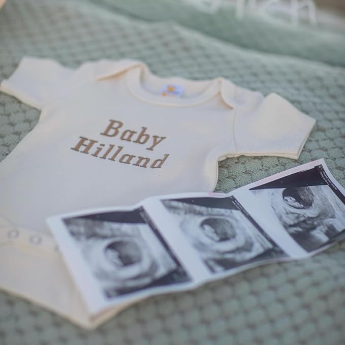 COUPLEHOODIES Personalized Baby Onesie Bodysuit – Custom Embroidery Gift - Image 7
