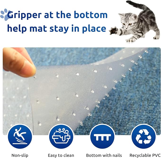 Carpet Protector for Pets Cat Carpet Protector Repellent Barrier for Doorway - Image 4