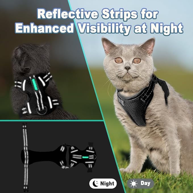 Cat Harness and Leash Set Escape Proof - Image 4