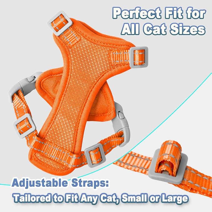 Cat Harness and Leash Set Escape Proof - Image 5