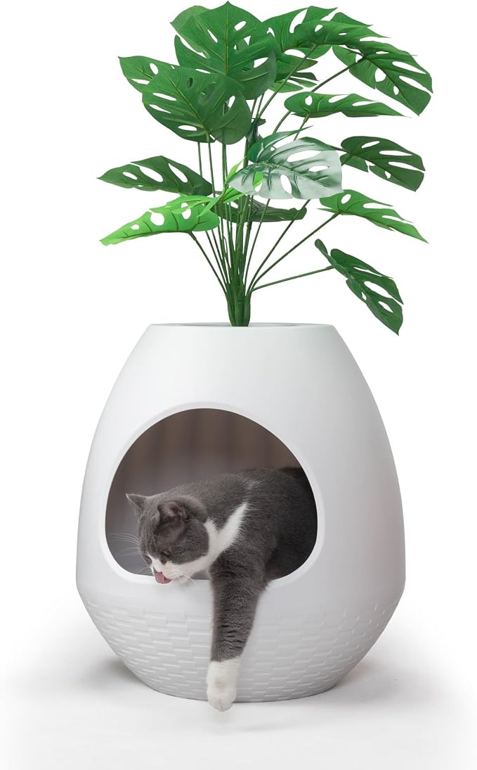 Eggloa6 Plant Litter Box, Hidden Cat Litter Box - Image 8