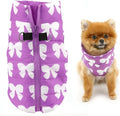 SMALLLEE_LUCKY_STORE Pet Water Resistant Winter Jacket Vest by SMALLLE_LUCKY_STORE