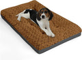 POCBLUE Washable Dog Beds for Crate, Small Plush Pet Mat for Cages, Anti-Slip by POCBLUE