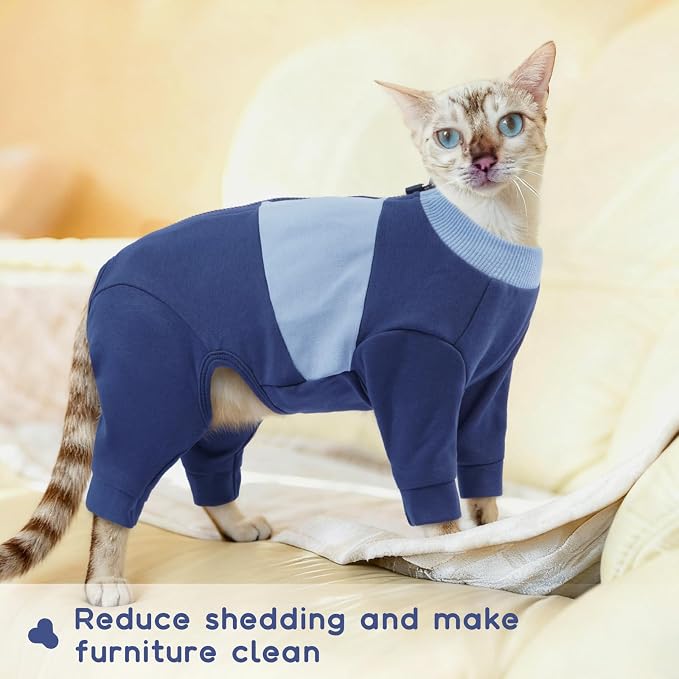 QBLEEV Cat Clothes, Soft Cat Sweaters - Image 6