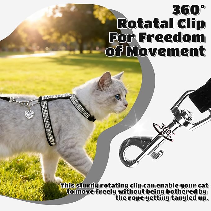 EXPAWLORER Cat Harness and Leash Set - Image 3
