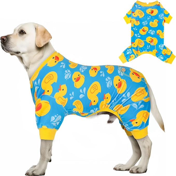 KYEESE Dog Pajamas Comfy Dog Pajamas Medium Sized Dogs Comfy Pet Onesie Costume by KYEESE