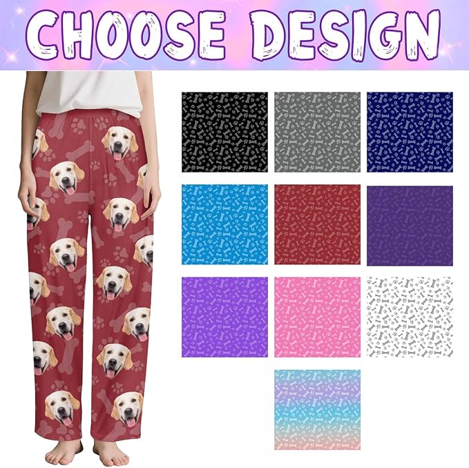 Custom Couple Pajama Pants Sock - Image 2