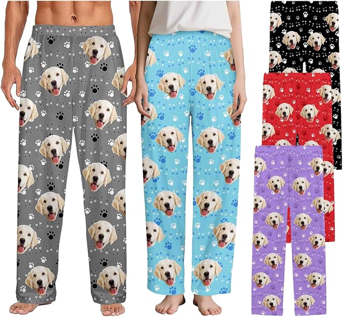 Custom Couple Pajama Pants Sock by FUNAO