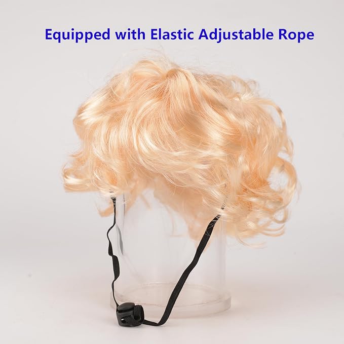 Funny Cosplay Wig for Dog, Headwear Apparel, Pet Costumes, Cat Dress up for - Image 7