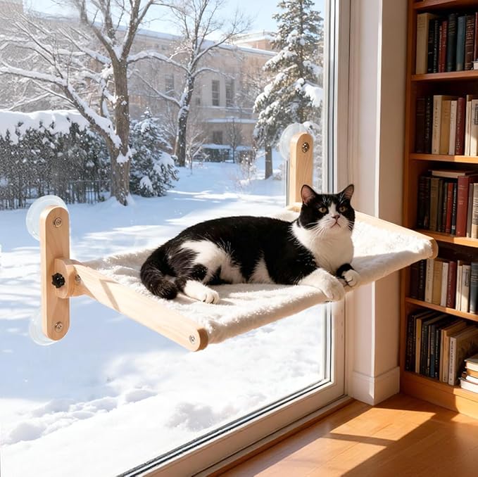 LuLu's World Cat Window Perch for Large Cats Inside by Unknown