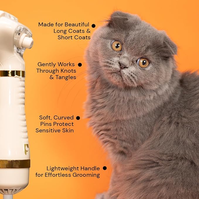 Pet Steam Brush Grooming Dryer for Dogs & Cats – 3-in-1 Grooming Tool - Image 6
