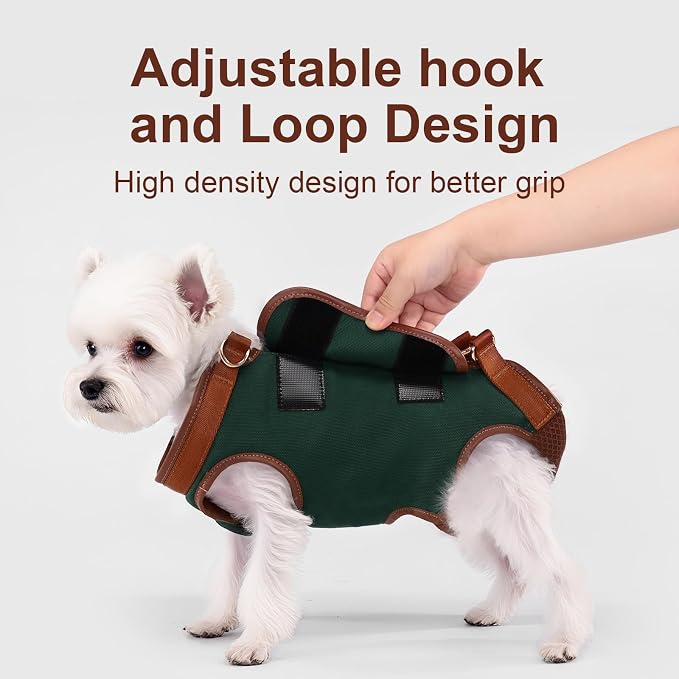 Dog Lift Harness Dog Carrier Dog VES Harness Adjustable Dog Leash - Image 6