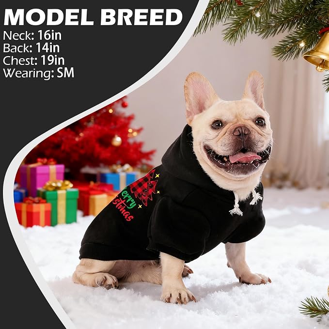 EXPAWLORER Dog Hoodie-Soft and Warm Dog Sweaters, Pet Clothes Autumn Winter - Image 7