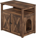 Furinno Peli Farmhouse Cat Litter Cabinet Storage by Furinno-FitsYourSpaceFitsYourBudget