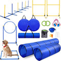 Complete Dog Agility Course Set | Backyard Training Equipment by Unknown