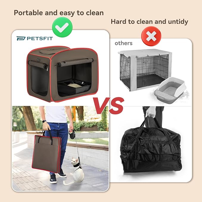 Petsfit Portable Cat Crate - Image 2