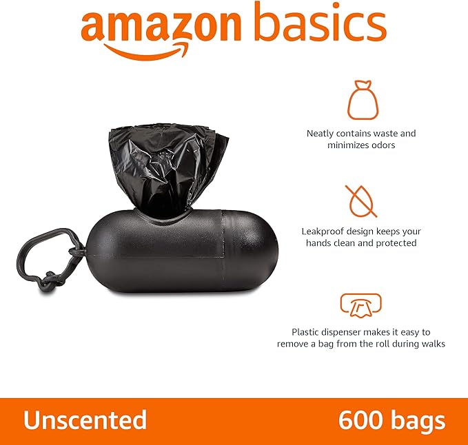 Amazon Basics Dog Poop Leak Proof Bags - Image 2
