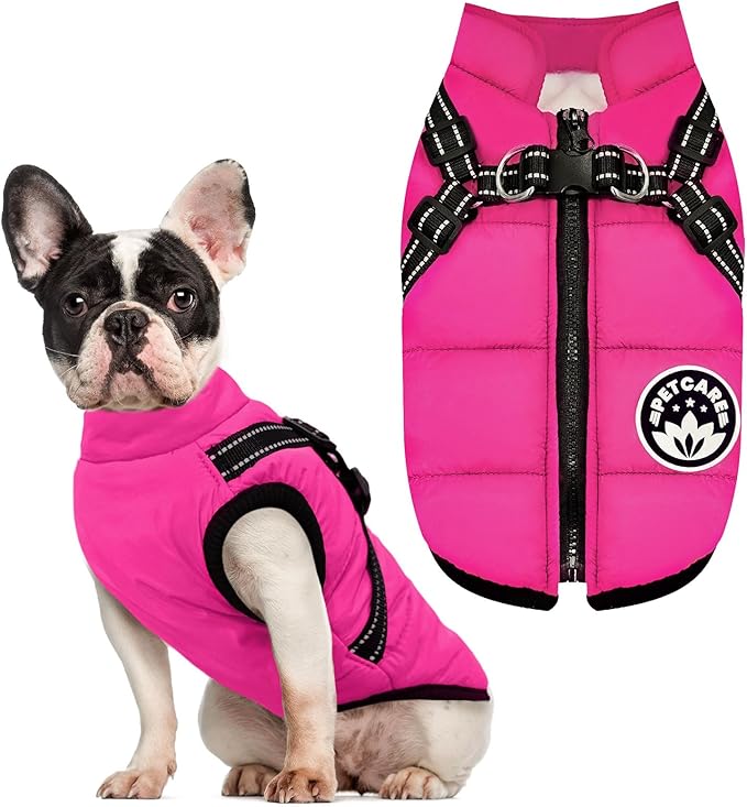 PETCARE Winter Dog Coat with Harness Built in Waterproof Dog Jackets Warm Pet - Image 8