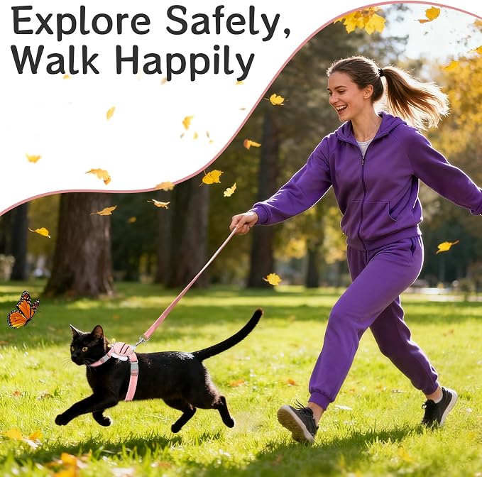 Cat Harness and Leash Set - Image 2