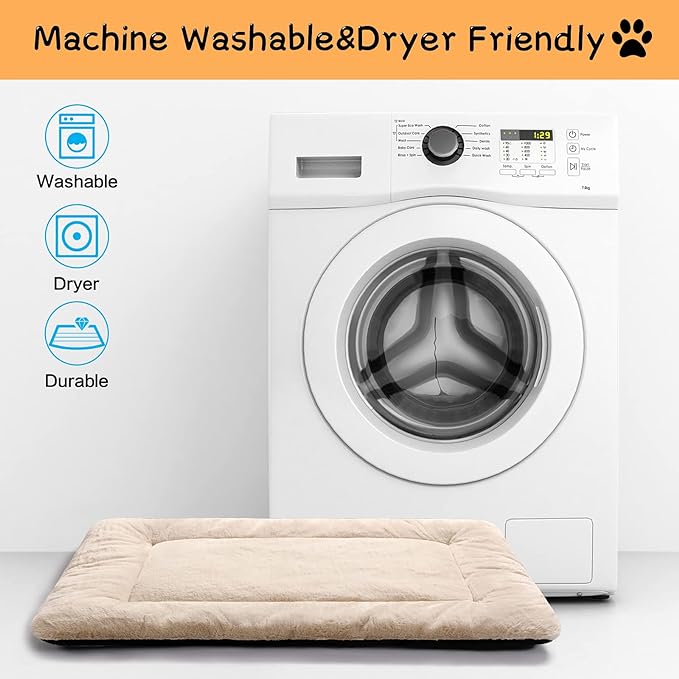 Dog Beds Crate Pad for Extra Large Dogs Ultra Soft Dog Crate Bed Washable & - Image 5