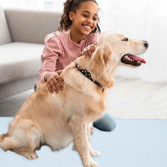 Dog Cooling Mat, Durable Machine Washable Pets Cool Pad - Image 7