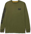 Caterpillar Trademark Banner Long Sleeve Tee Shirts by Caterpillar+Workwear