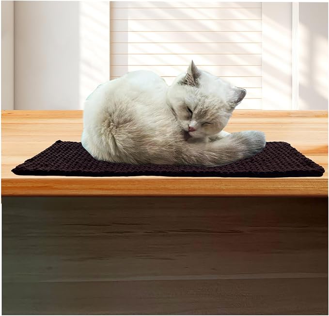 Cat Window Sill Pet Pad Perch, Knitted Pet Mat Pillow Seat Bed Cushion by INNOYUMLIN