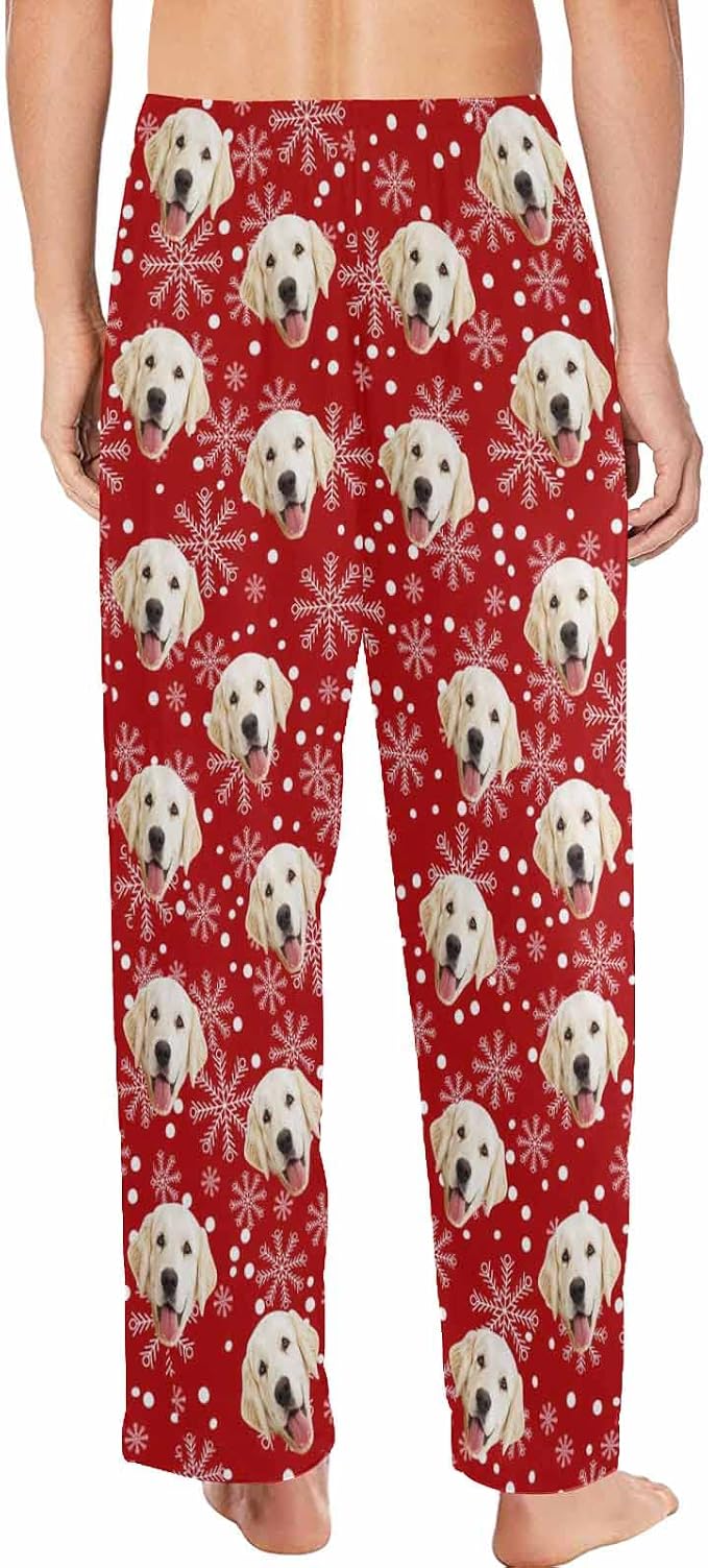 MyPupSocks Custom Pet Face Pajamas Pants Photo Pajama Bottoms - Image 2