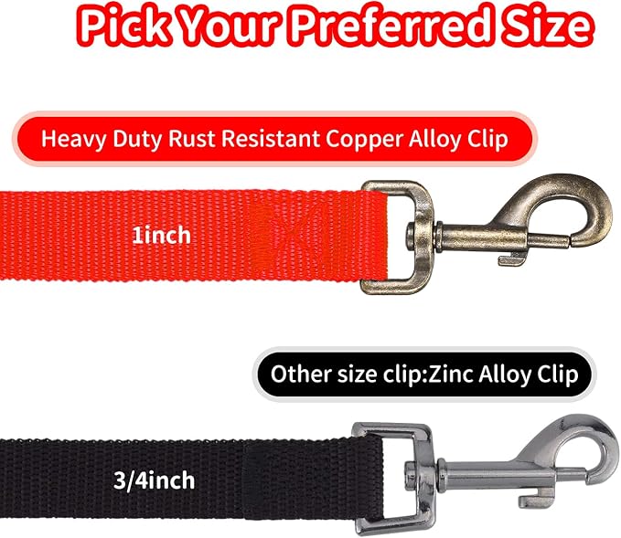 HIKISS Long Dog Leash Obedience Recall Training Agility Lead - 15ft 20ft 30ft - Image 3
