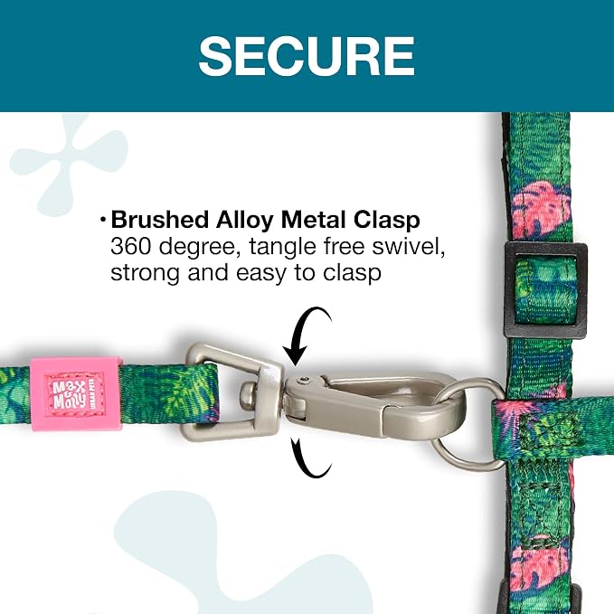 Max and Molly Adjustable Cat Harness and Leash Set - Image 4