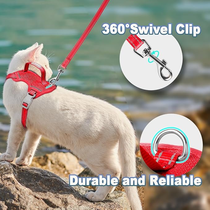 Cat Harness and Leash Set Escape Proof - Image 7
