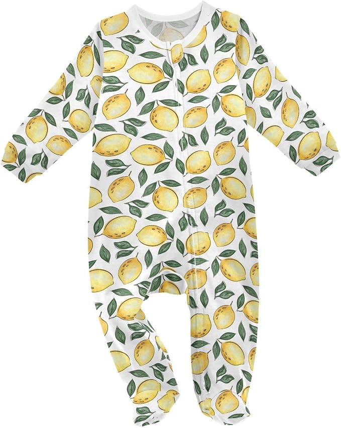 Baby Sleepers For Girl Boys Newborn Baby Play One-Piece Footies For 0-24 Months by Unknown