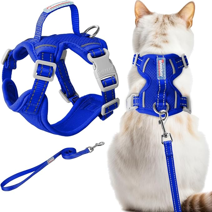 Cat Harness and Leash Set Escape Proof by BARKBAY