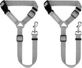 BWOGUE 2 Packs Dog Cat Safety Seat Belt Strap Car Headrest Restraint Adjustable by BWOGUEPetHome
