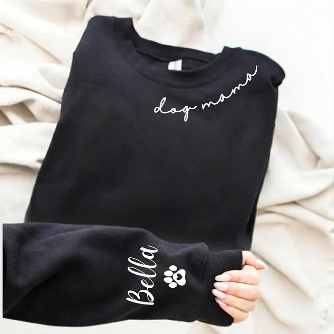 moonloom Dog Mom Sweatshirt, Animal Lover Gift, Custom crewneck - Image 3