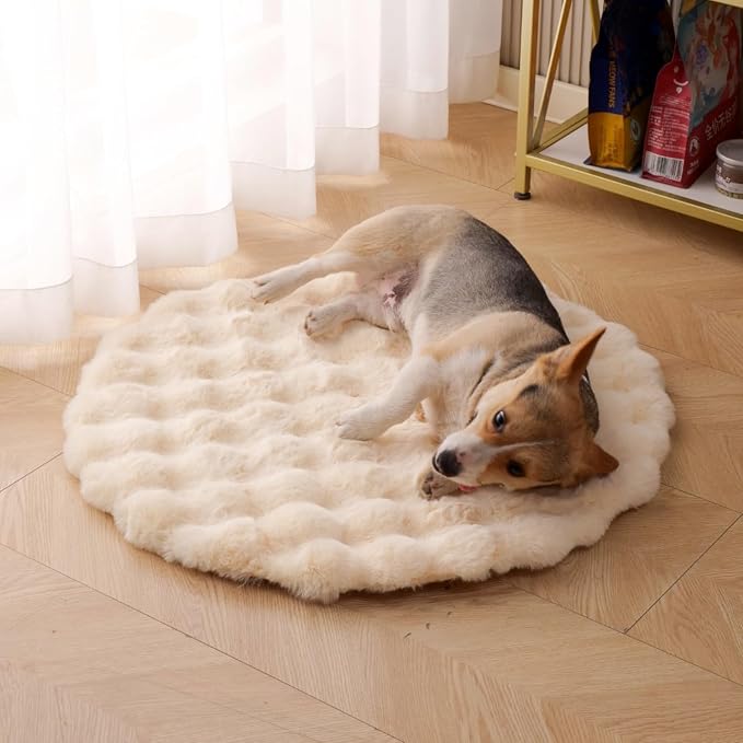 SHENGOCASE Pet Cushion Pad, Faux Fur Dog and Cat kneading Pillow, Cozy Bed by SHENGOCASE