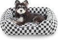 JOEJOY Dog Beds for Small Dogs -Cute Cat Beds for Indoor Cats Calming Pet Beds by JOEJOY
