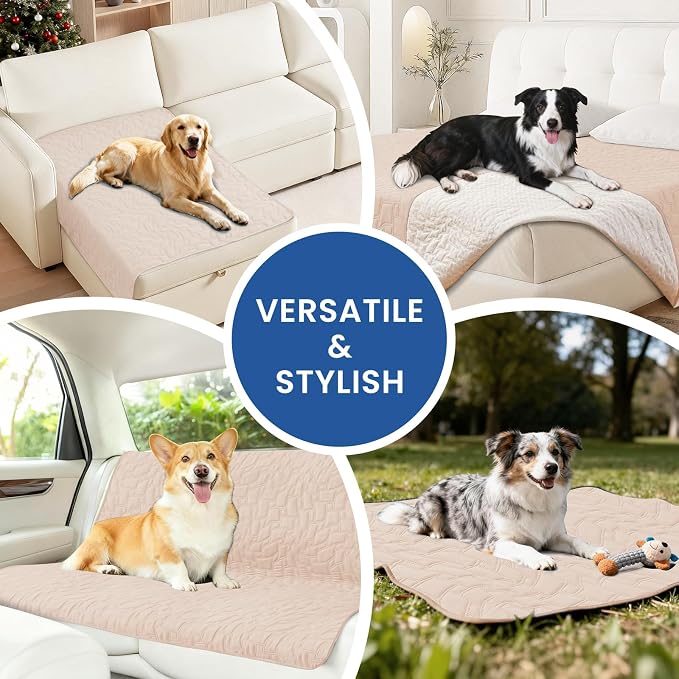 Waterproof Couch Covers for Pets, Waterproof Dog Bed Cover, Anti-Slip Soft Dog - Image 5