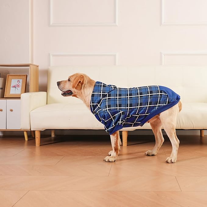 EXPAWLORER Plaid Dog Hoodie - Image 8