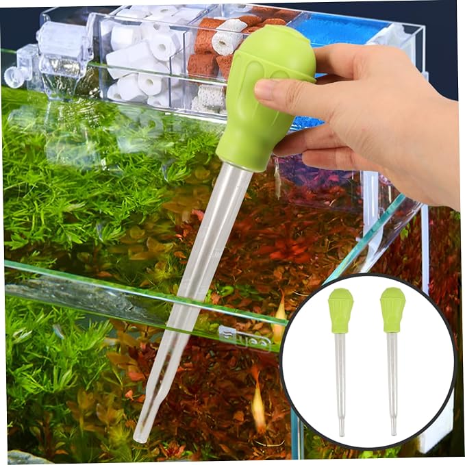 TOYANDONA 2pcs Manual Fish Tank Cleaner Waste Gravel Adsorber - Image 6
