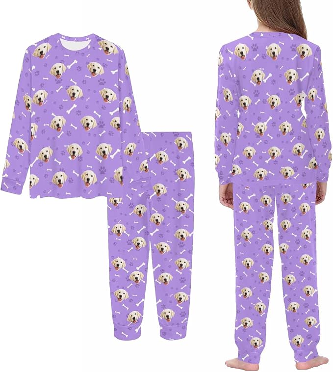MyPupSocks Customizable Pet Lover Pajama Sets | Personalized Face Printed - Image 4