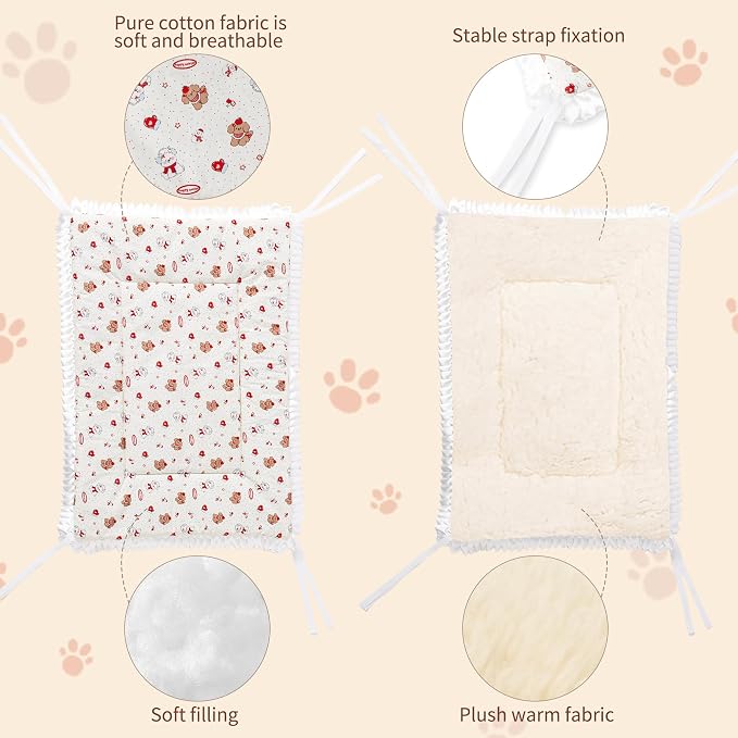 Reversible Silent Cat Bed Self Warming Pet Pad Thin Style Mat Washable Cushion - Image 3