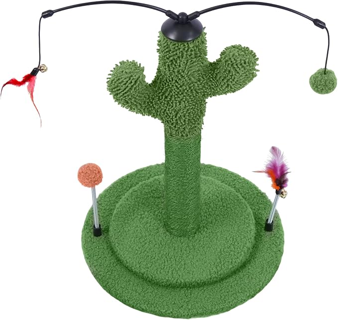 YUNIQUE Cactus Cat Scratching Post - Image 6