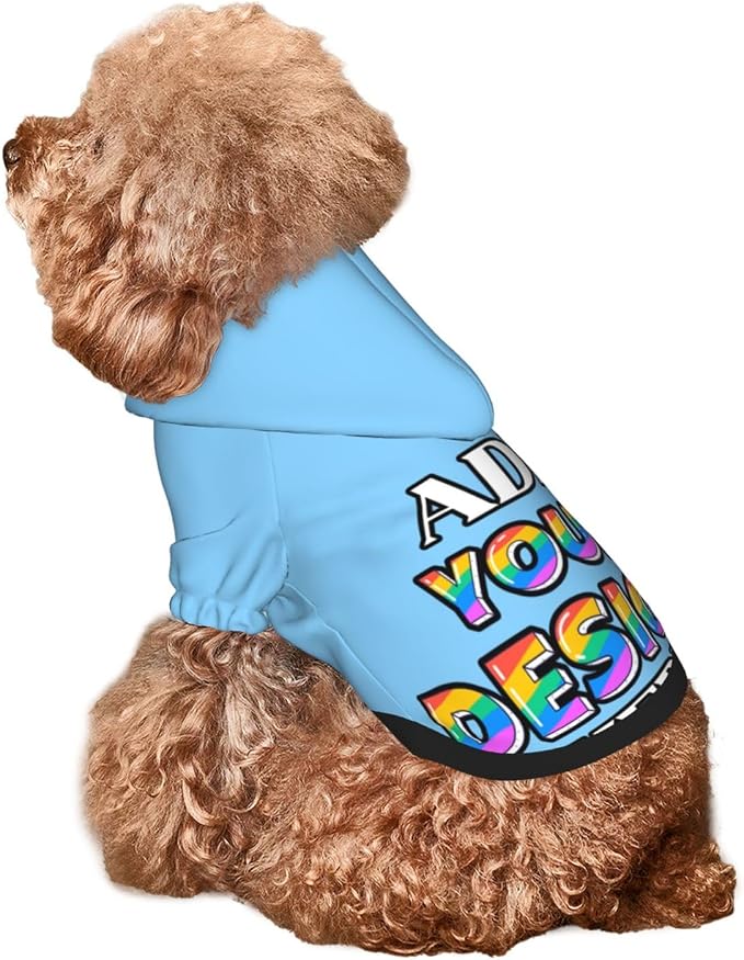 Dog Hoodie Design Your Own Personalized Pet Hoodies Small Pets Wear Shirt - Image 7